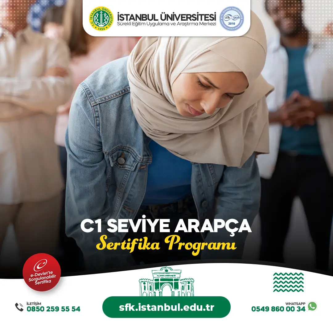 C1 Seviye Arapça Eğitimi